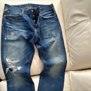 Polo Ralph Lauren Denim & Supply distressed jeans